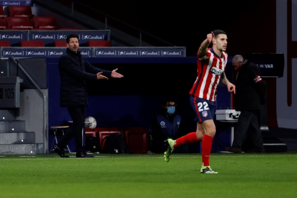 Atlético de Madrid - Valencia, en imágenes