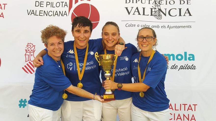 El Club Pilotari Castelló gana la gran final y asciende a Tercera Autonómico
