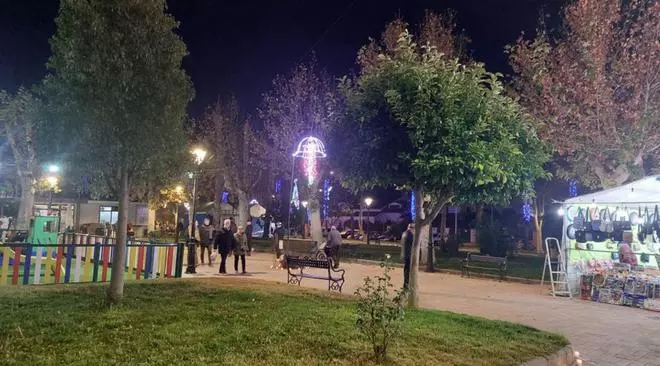 Noche de la luz en Peñarroya-Pueblonuevo