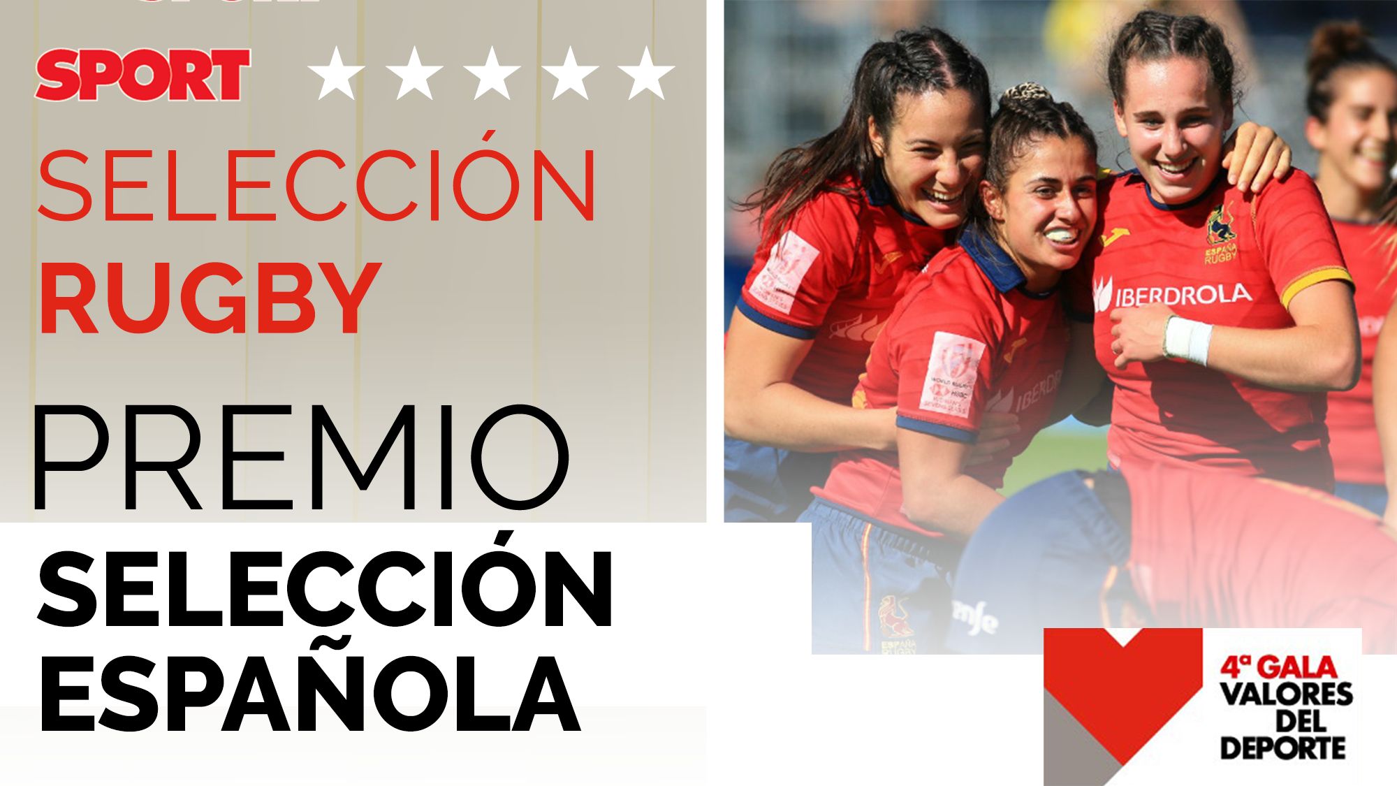 El rugby femenino español, Premio Valores Selección