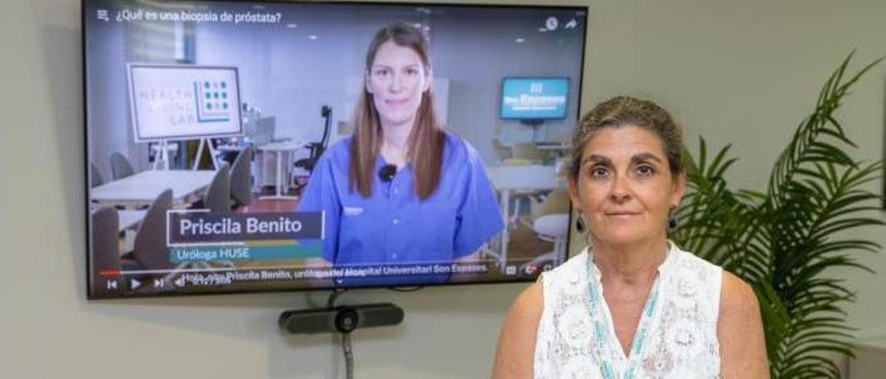 Nuria Pau, enfermera y psicóloga encargada de las píldoras informativas.
