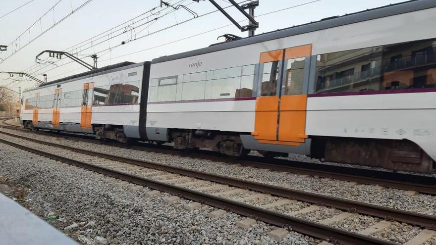 Un tren de Rodalies