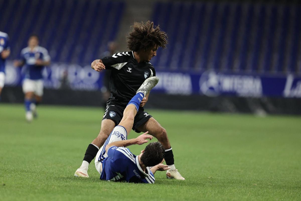 Así fue el partido entre el Real Oviedo y Le Havre