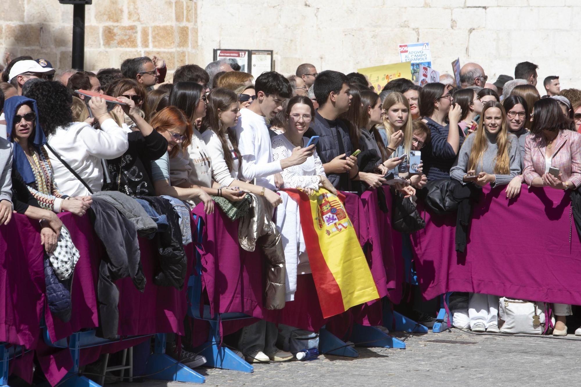 Así a sido la vista de los Reyes de España a Gandia