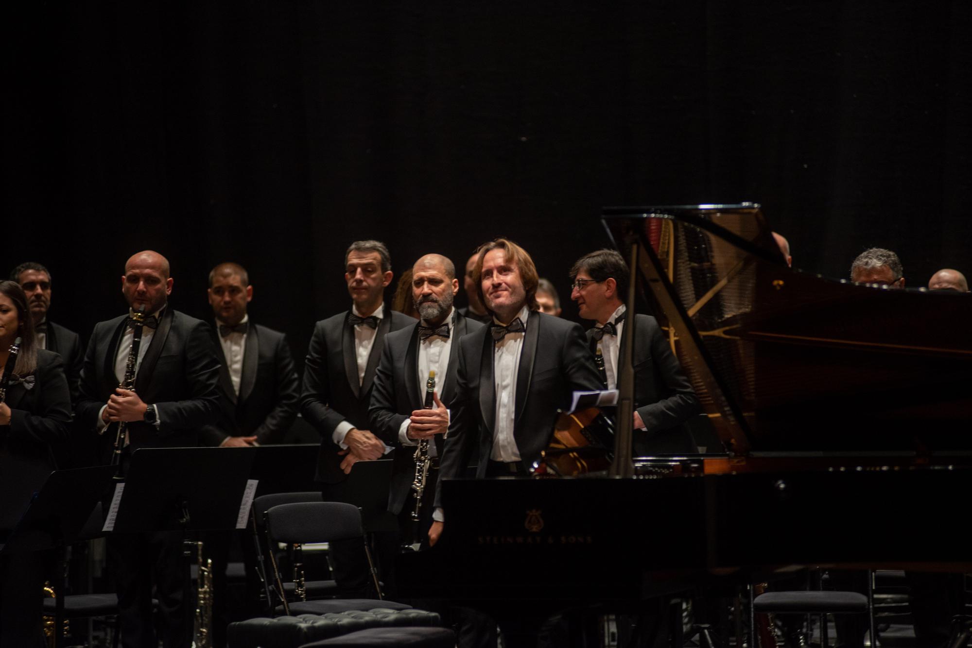 Concierto de la Banda Municipal en el Teatro Colón de A Coruña