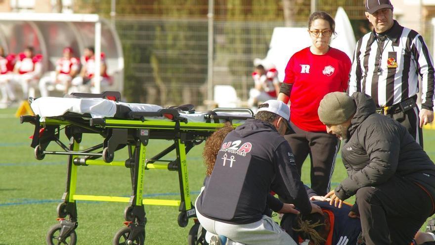 Derrota del Mallorca Voltors y grave lesión de Deivis Jael Fabián Viola
