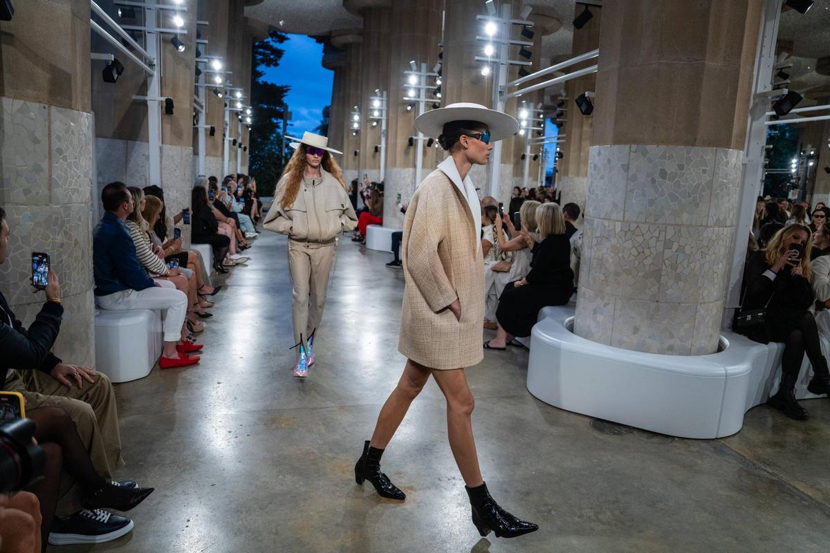 Desfile Crucero 2025 de Louis Vuitton en el Park Güell de Barcelona, el pasado 23 de mayo.