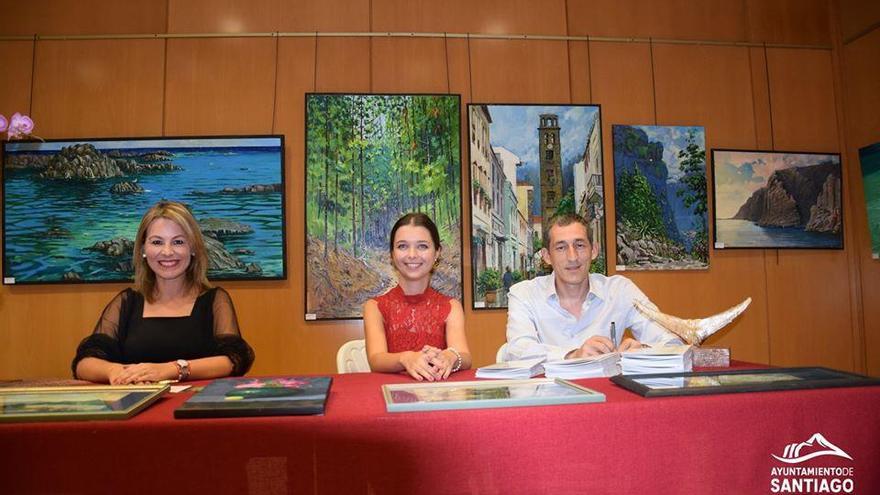Se inauguró la exposición colectiva de pintura de Igor Aleinikov y Julia Gupalo en el Museo del Pescador