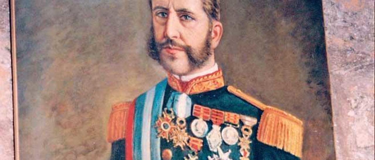 Retrato del general Valeriano Weyler.