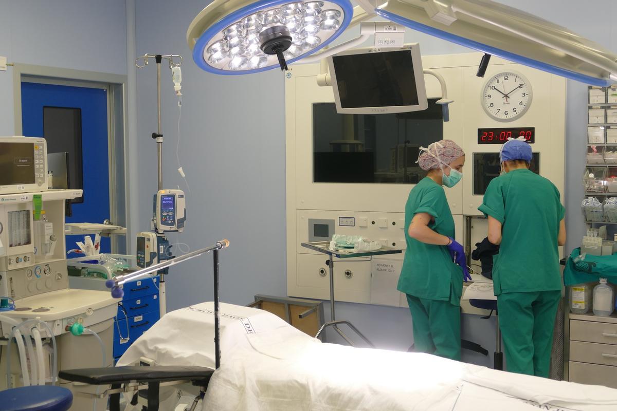 Uno de los quirófanos del hospital San Juan de Dios de Córdoba.