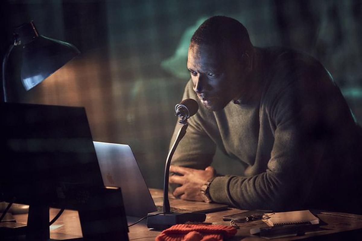 Omar Sy es uno de los fotogramas de la serie 'Lupin'