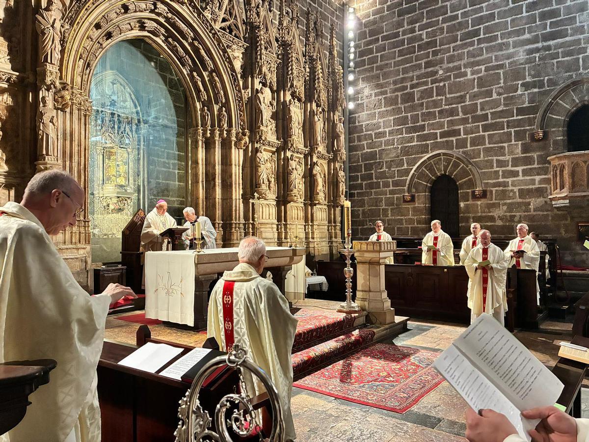 El Arzobispo Benavent también presidirá el miércoles la misa en la Capilla del Santo Cáliz.