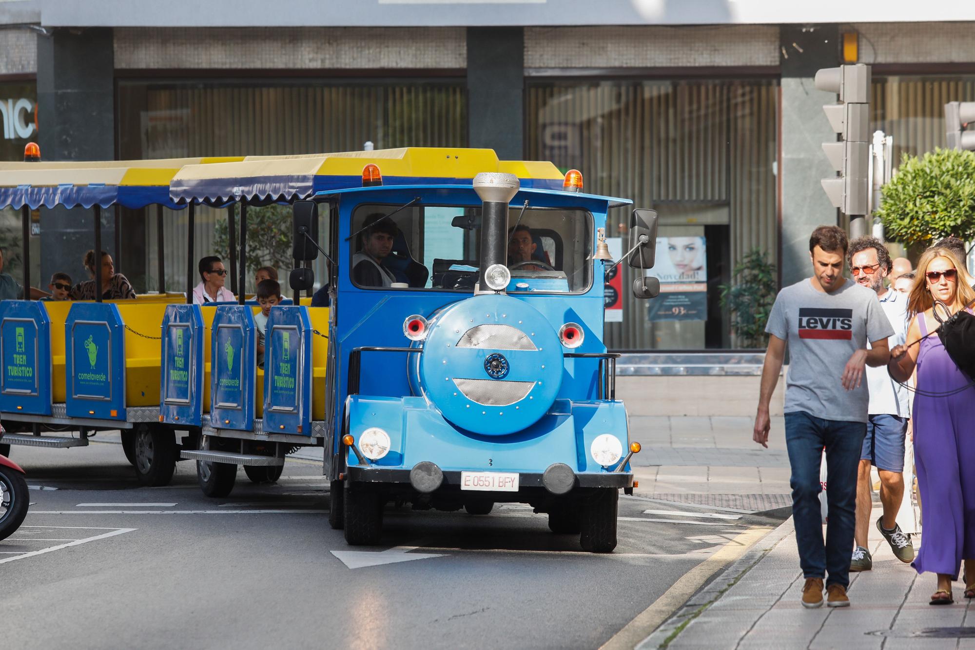 Las atracciones feriales de San Agustín ya están en Avilés