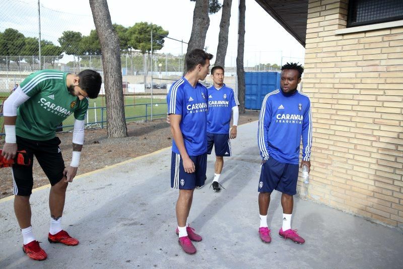 EL Zaragoza prepara el partido contra el Mirandés