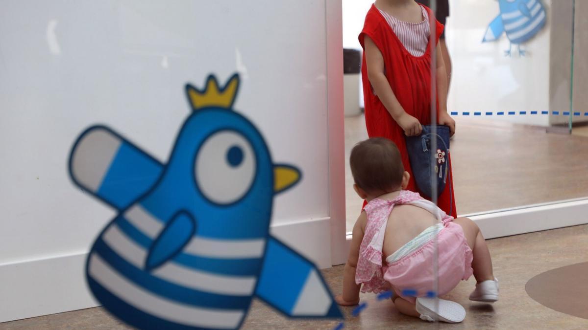 Apertura de curso en una escuela infantil.