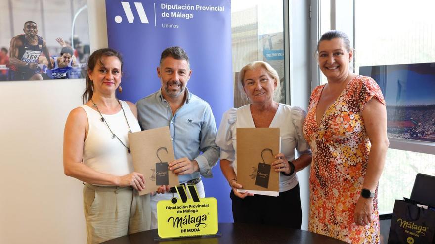 La Diputación y comerciantes  promocionarán Málaga de Moda