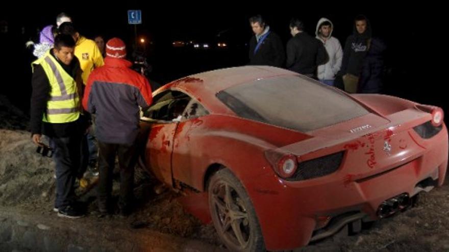 Arturo Vidal afirma estar bien tras estrellarse con su Ferrari