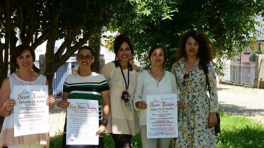 Sonia Cabodevila, Silvia Carballo, María José Pazos, Luz Gómez y Patricia Maquieira. // Gonzalo Núñez