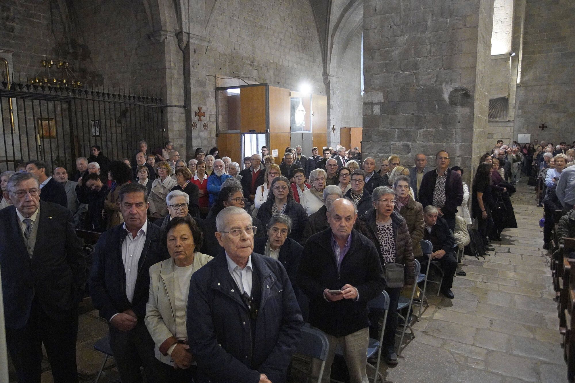 Girona Basílica de Sant Feliu missa de Sant Narcís El Bisbe de Girona evoca Sant Narcís per combatre "la guerra, la fam i la manca d'una vida digna"