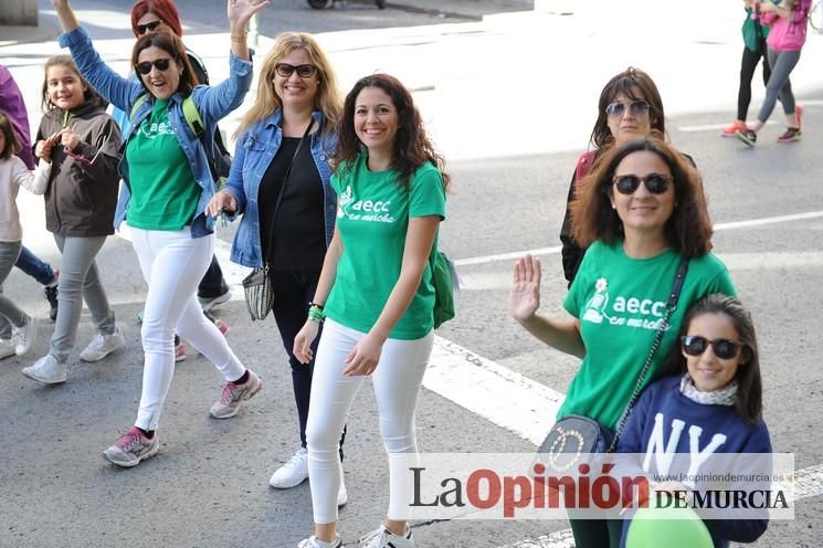 2.000 personas marchan contra el cáncer en Murcia