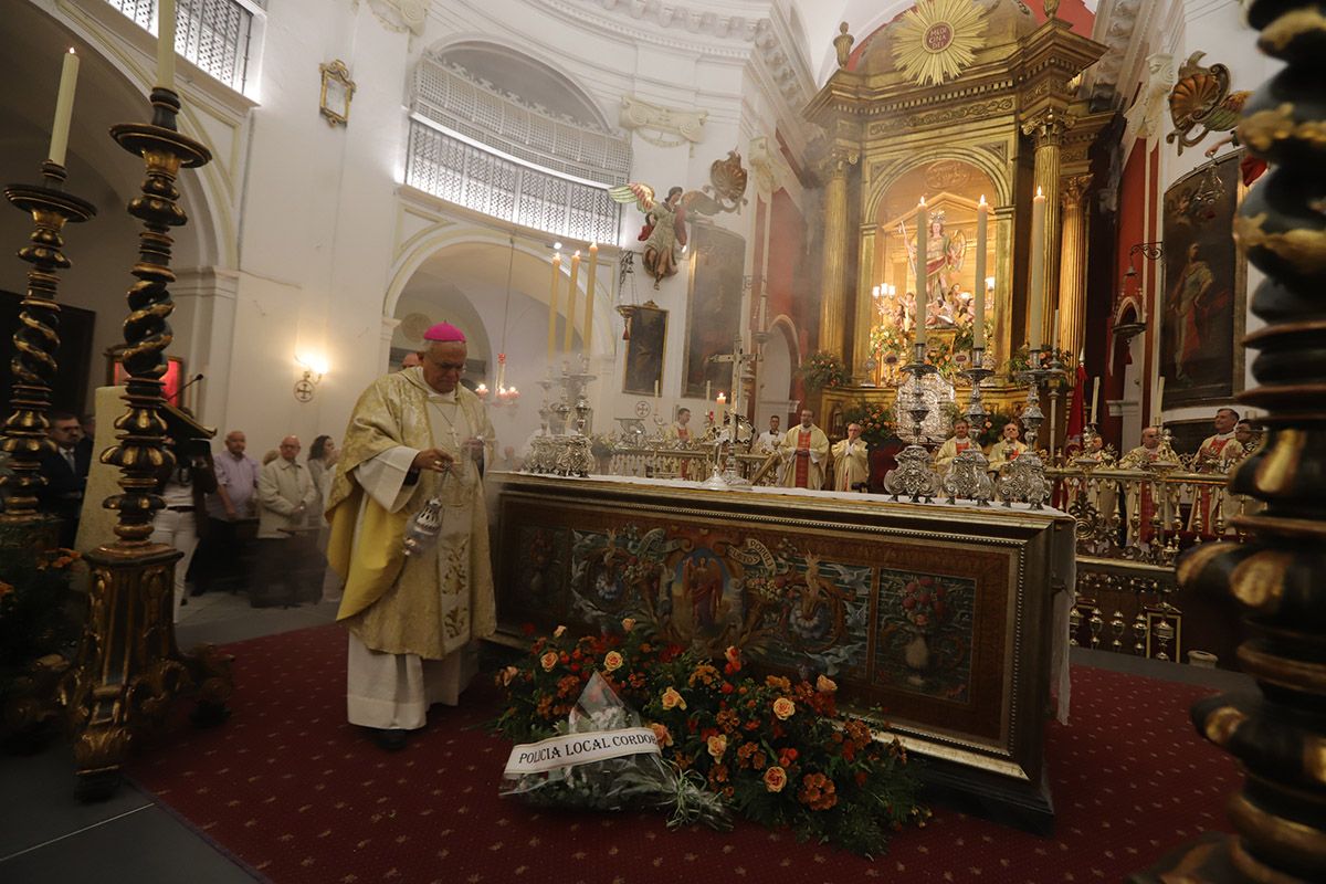 La misa al arcángel San Rafael, en imágenes
