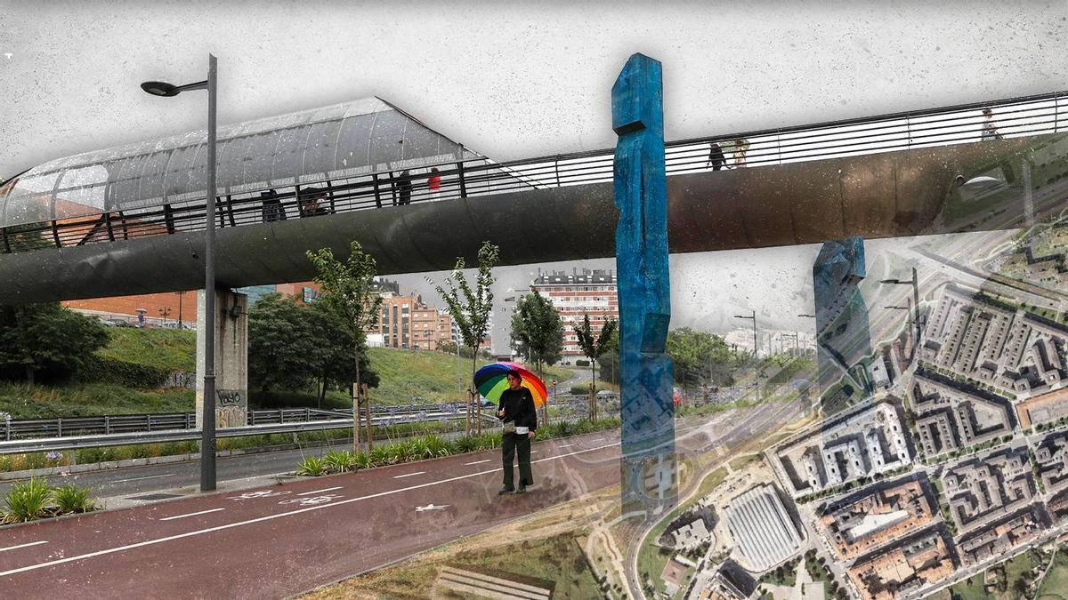 Estos son los dos puentes de Oviedo que serán derribados para "hacer más amable" la entrada a la ciudad