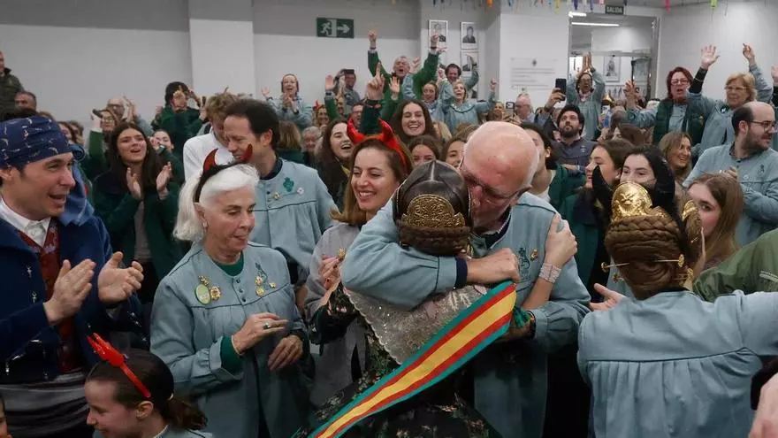 Así ha celebrado la familia de Juan Roig la victoria de Convento Jerusalén como la mejor falla de Valencia de 2026