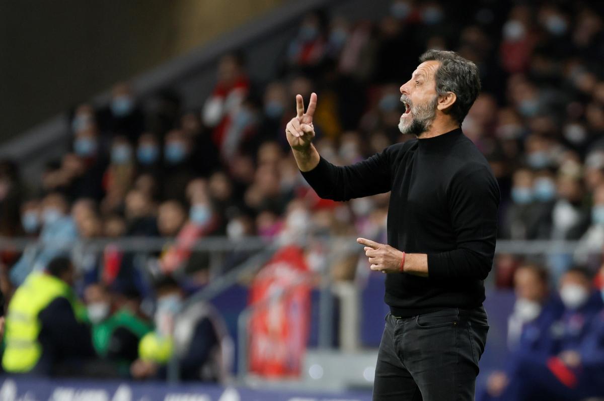 Quique Sánchez Flores.