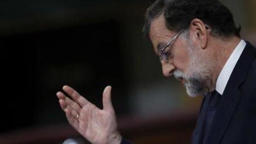 Rajoy es va dedicar a desqualificar el candidat de Podem Pablo Iglesias durant el debat