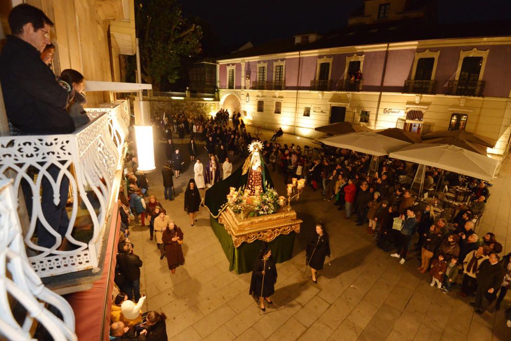 La procesión del Martes Santos en Pontevedra // Gustavo Santos