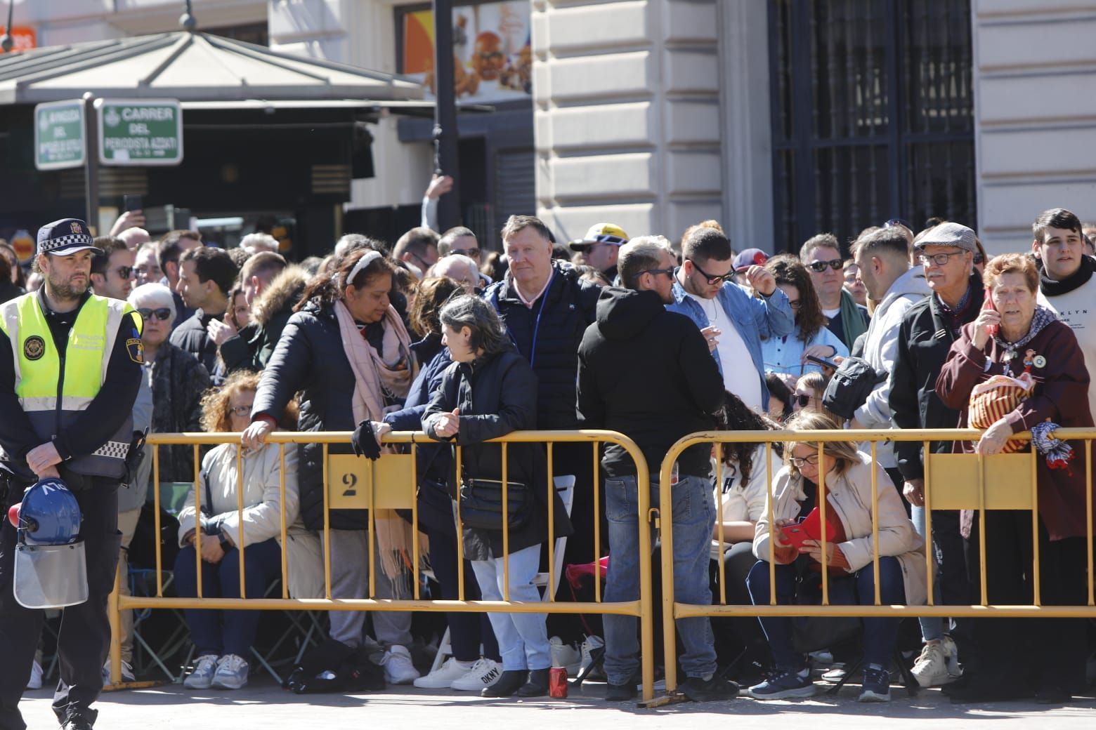 Búscate en la mascletà del 3 de marzo