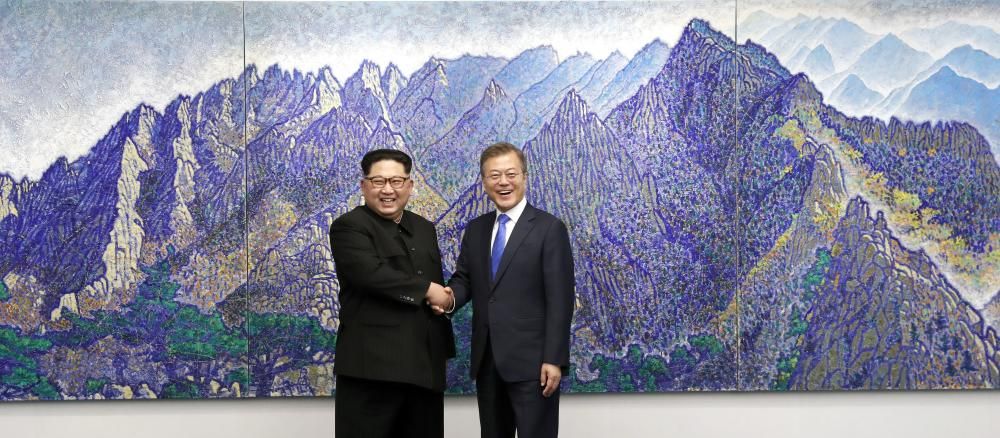 Encuentro entre Kim Jong-un y Moon Jae-in