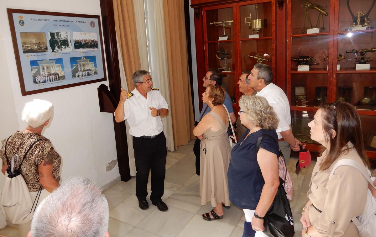 La visita al Museo Naval de la Torre del Oro.
