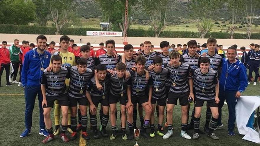 El Diocesano, subcampeón en la Extremadura Youth Coup en Arroyo de San Serván