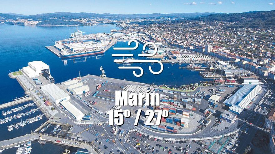 El tiempo en Marín: previsión meteorológica para hoy, jueves 24 de julio