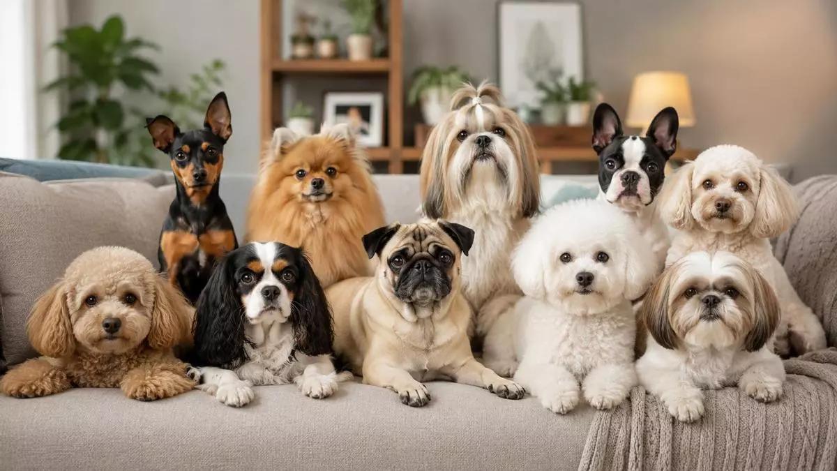 Las razas de perros pequeños que mejor se adaptan a pisos y hogares tranquilos.