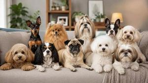 Las razas de perros pequeños que mejor se adaptan a pisos y hogares tranquilos.