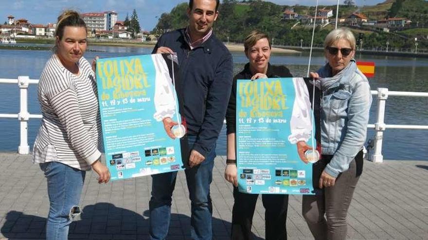 Jenifer Rodríguez, Pablo García, Arantxa Bulnes y Marisa González.