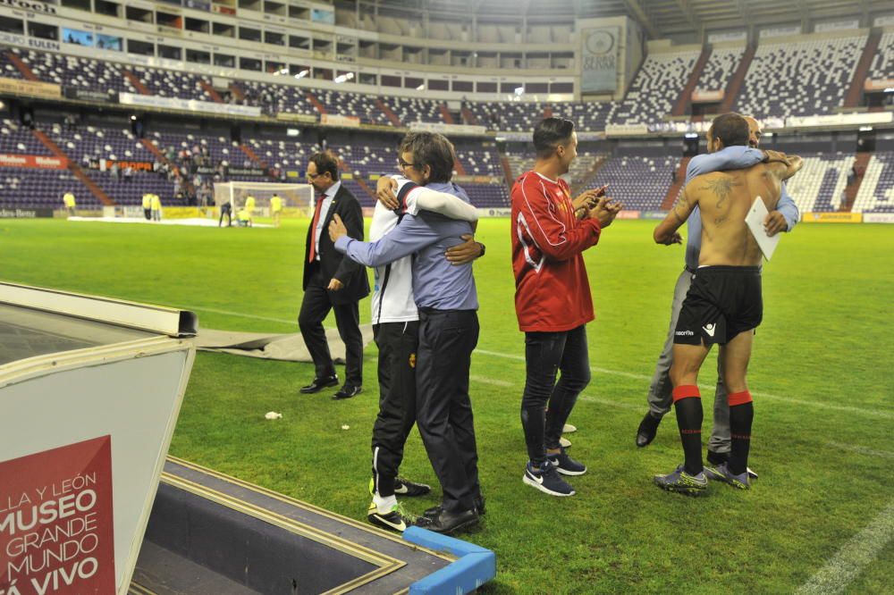 El Mallorca se salva en Valladolid