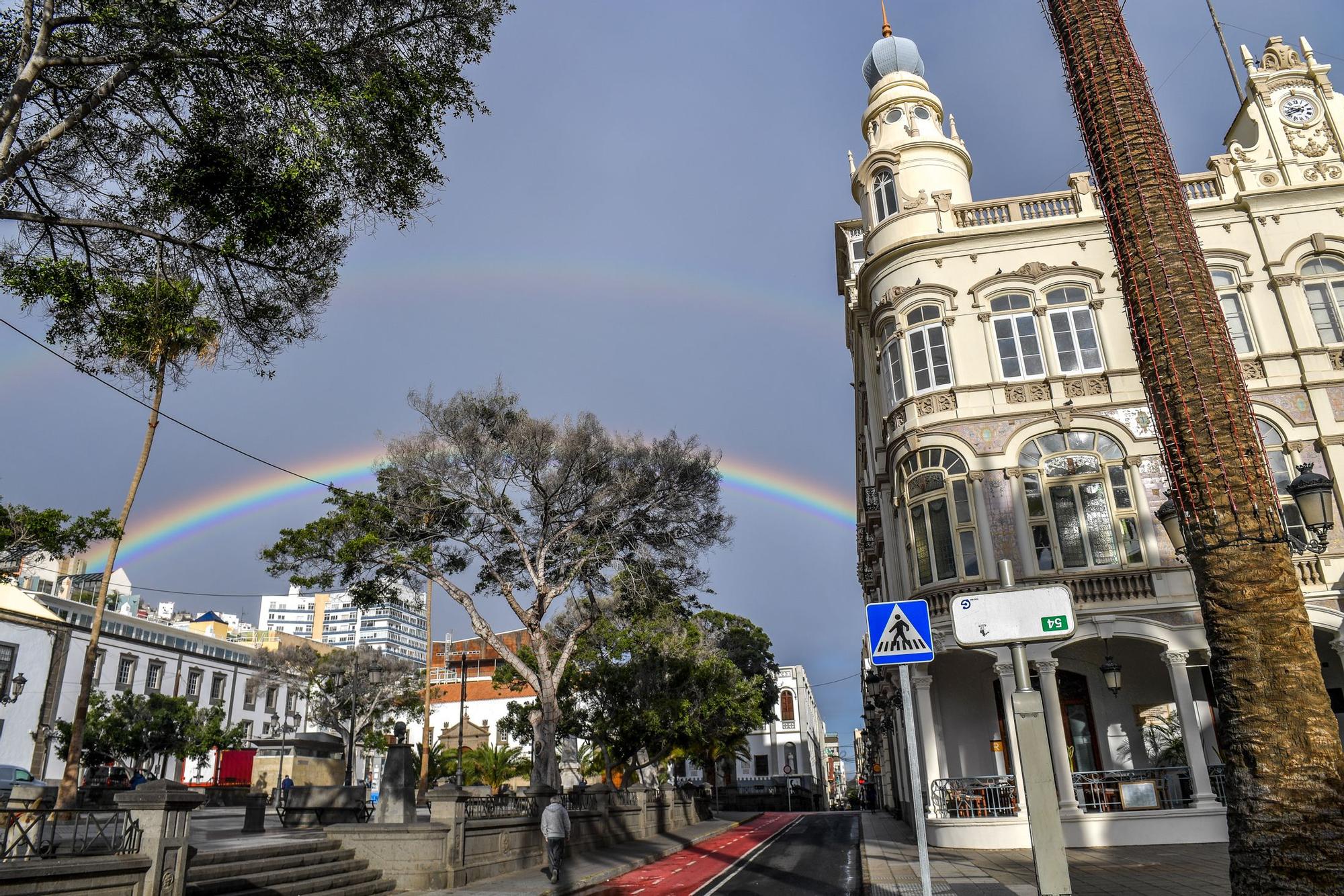 Arcoíris en Las Palmas de Gran Canaria (18/01/2023)