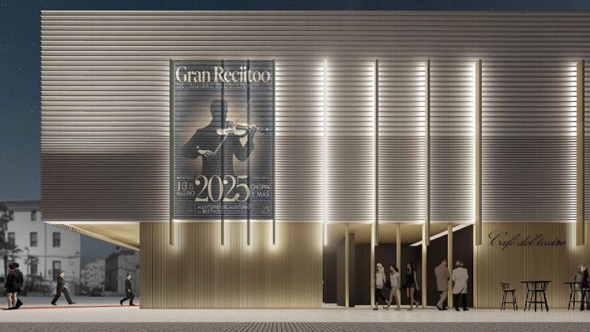 Muestra de cómo sería el nuevo teatro