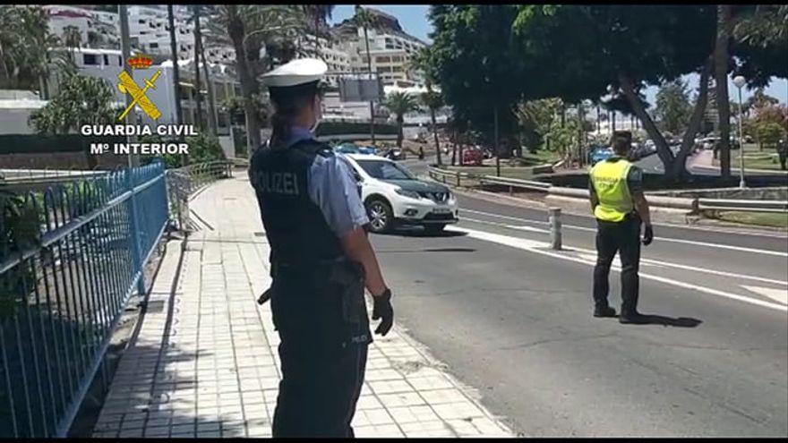 Canarias refuerza sus patrullas policiales de Guardia Civil con agentes alemanes y Carabineri italianos