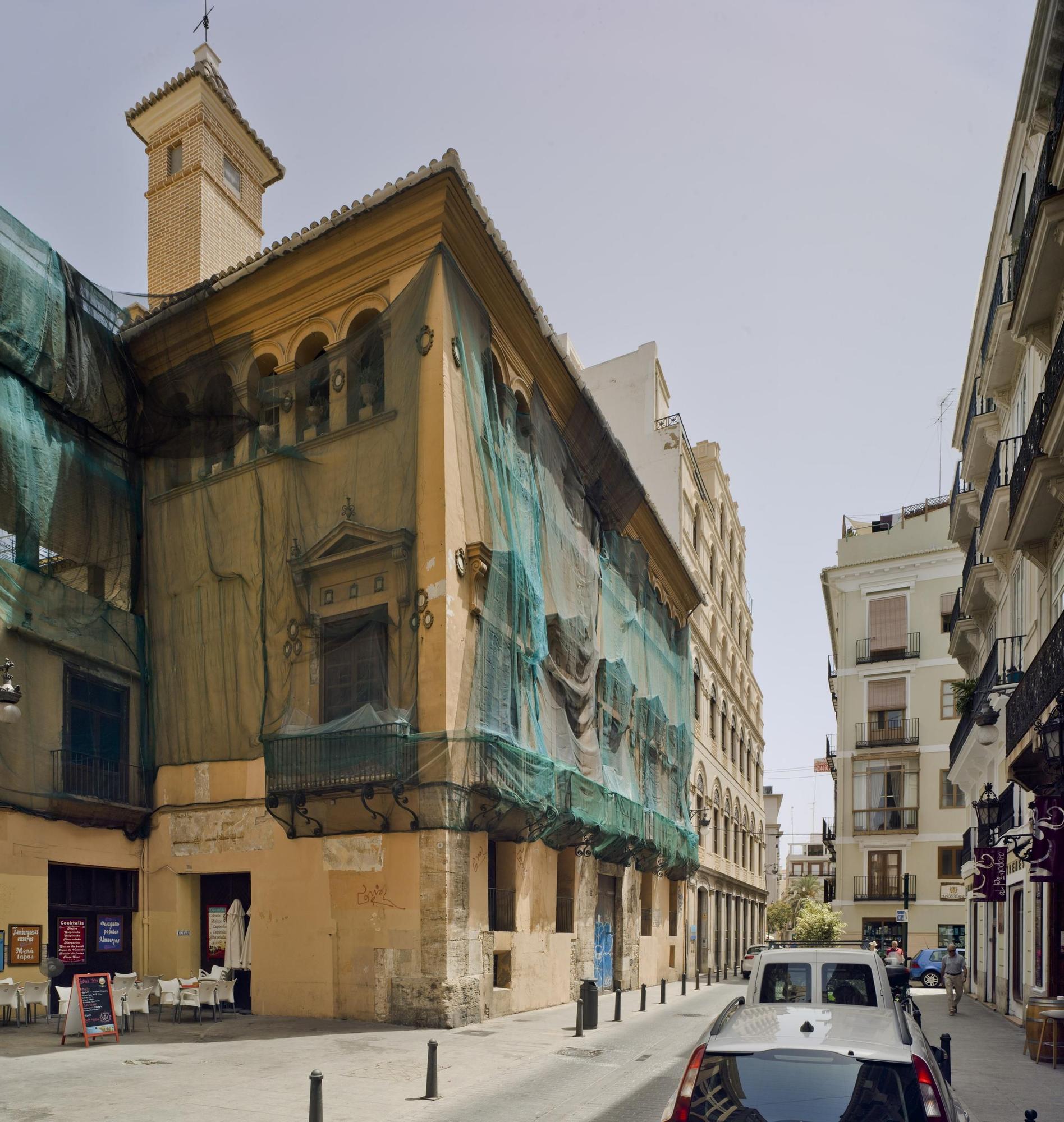 El antes y el después del Palacio Valeriola