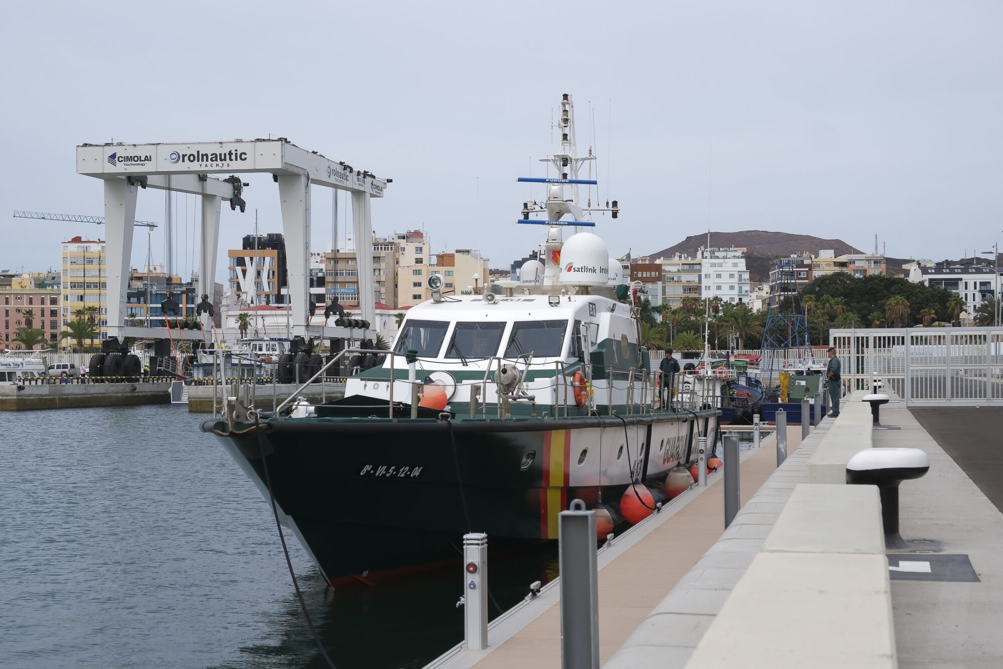 Inauguración de la Comisaría de la Guardia Civil en el Puerto de Las Palmas