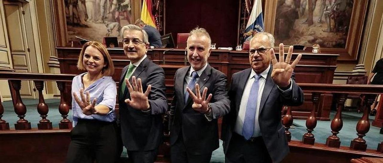 El pleno del Parlamento de Canarias celebra el debate final del proyecto de ley de presupuestos de la Comunidad Autónoma para 2023