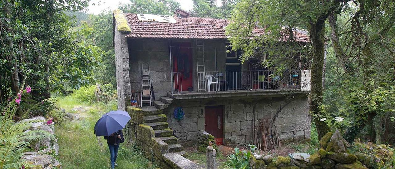La casa de Baños donde residieron los últimos 4 años los líderes de Resistencia Galega