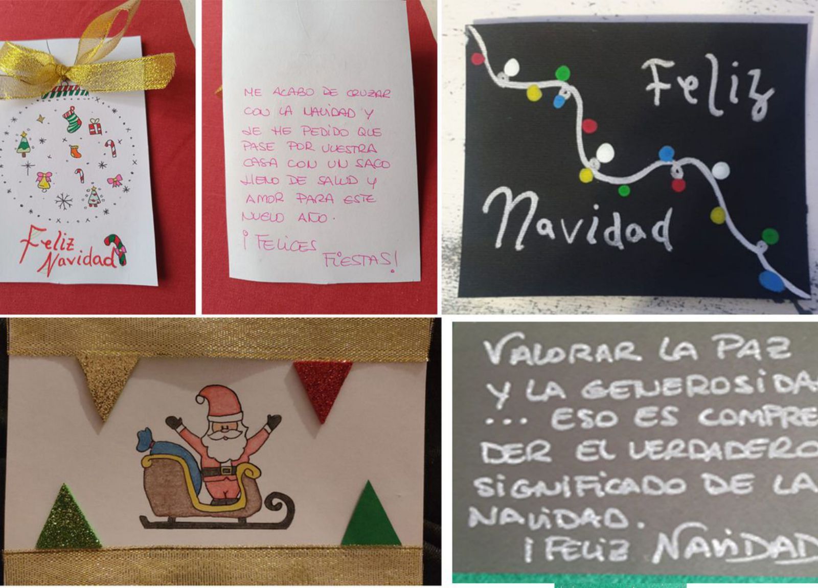 El &quot;espíritu de la Navidad&quot; invade Morales de Valverde y envía mensajes entrañables a cada uno de los vecinos | E. P.