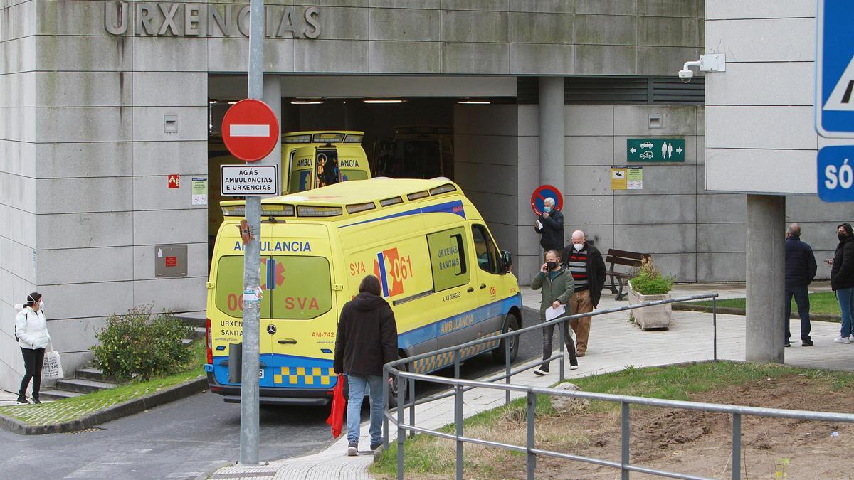 Servicio de Urgencias del Hospital de Ourense.