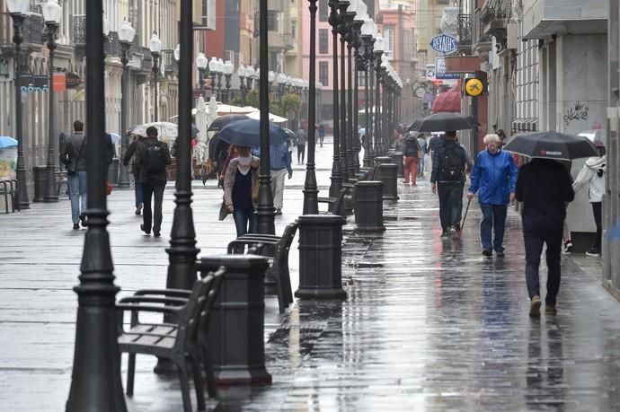 08-03-2019 LAS PALMAS DE GRAN CANARIA. Lluvia.. Fotógrafo: ANDRES CRUZ