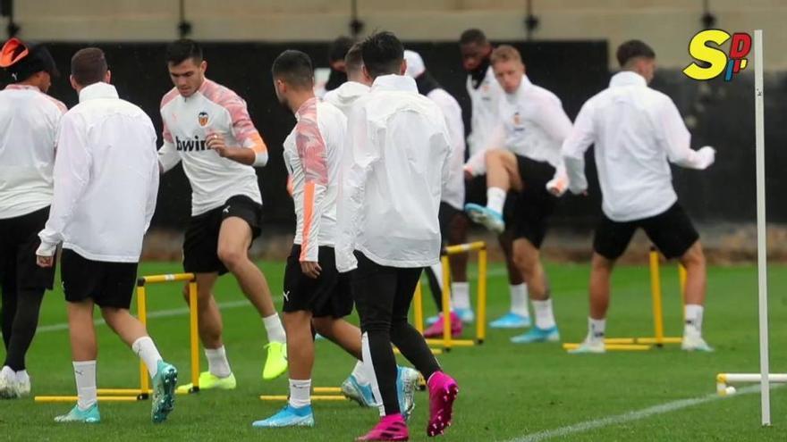 Así prepara el Valencia CF el partido de Champions ante el Lille